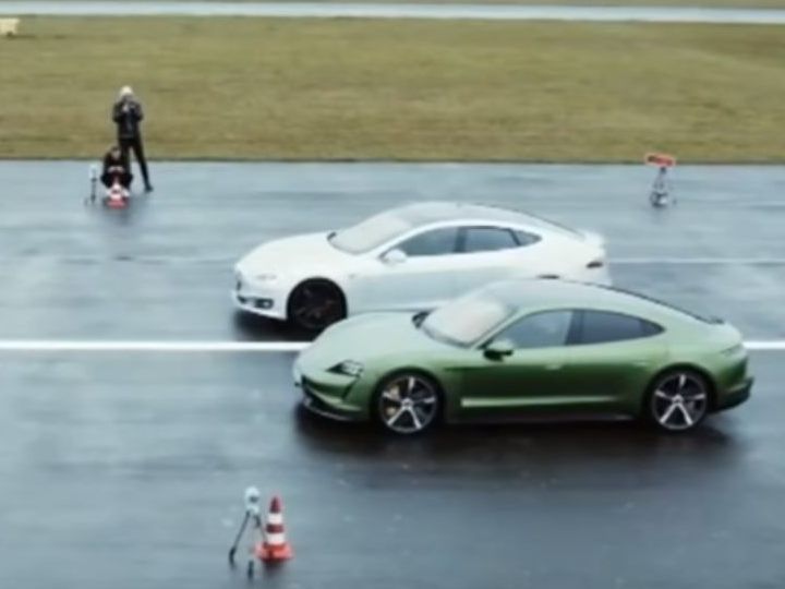 Dem grünen Porsche wurden vor dem Test eigentlich kaum Chancen eingeräumt.