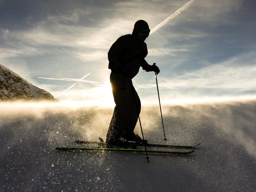 Symbohlbild/Skifahren in Kopenhagen.