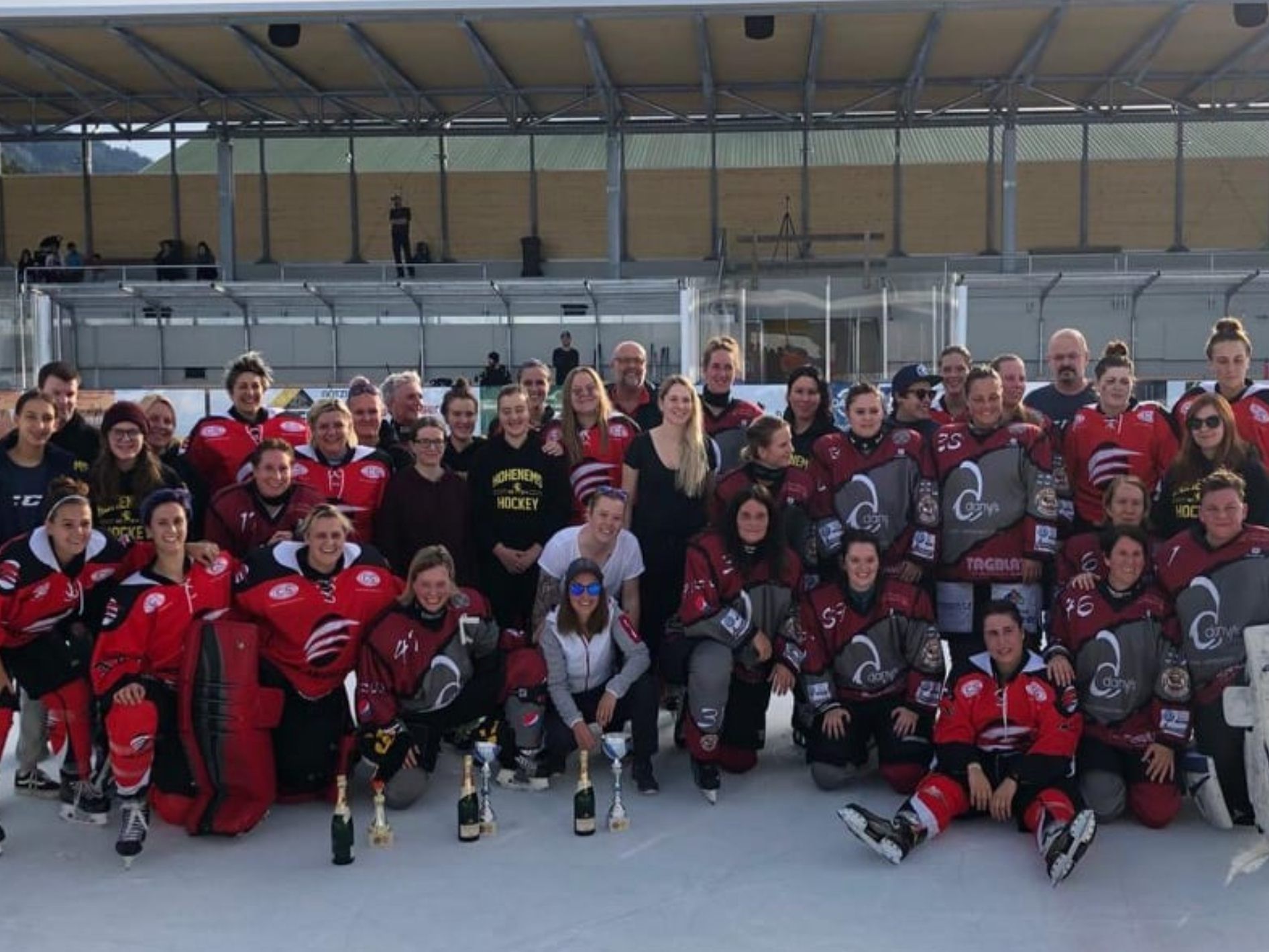 Hockeyladies beim Blitzturnier in Hohenems