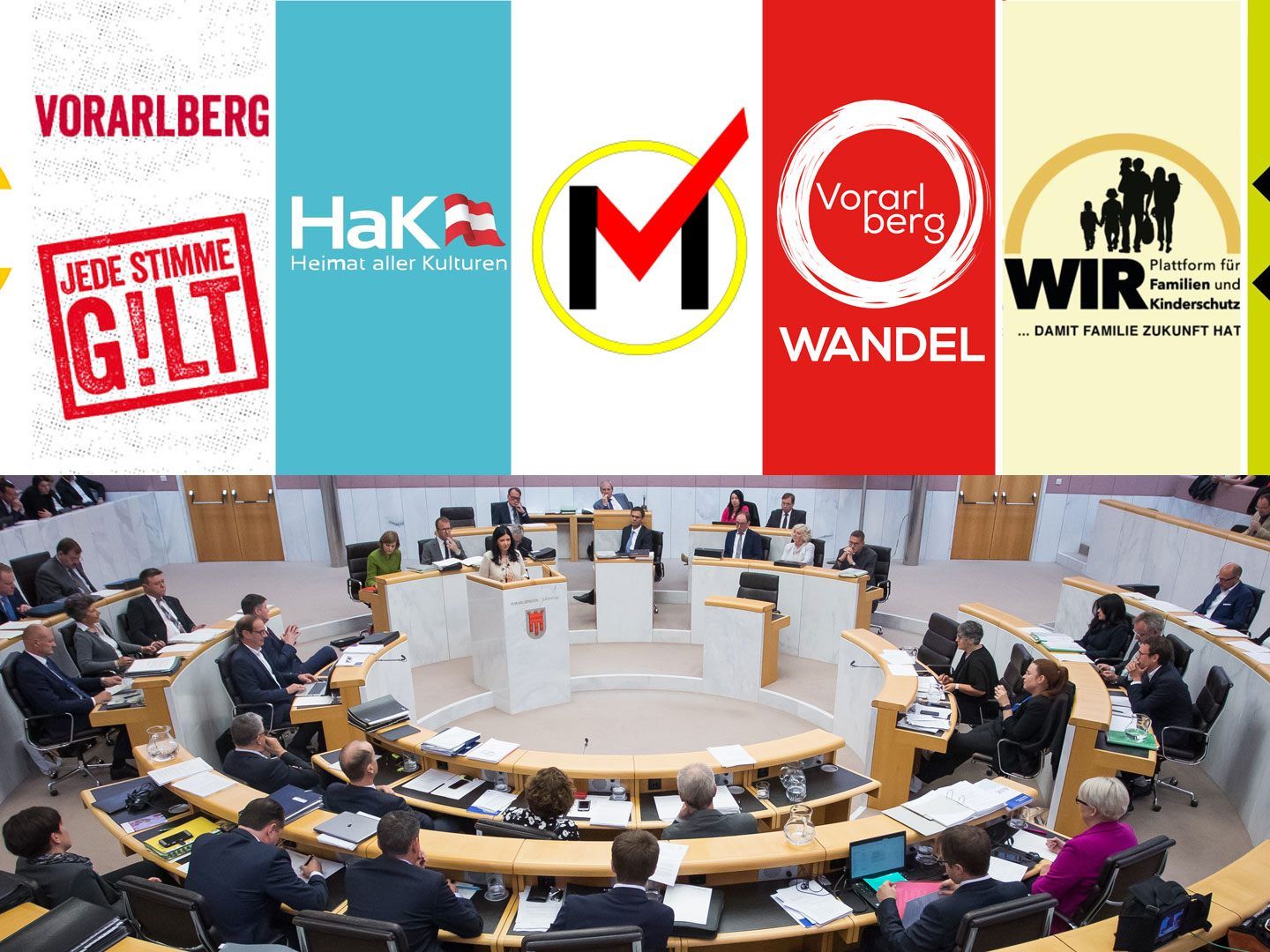 7 Kleinparteien wollen in den Landtag. 7 Kleinparteien wollen in den Landtag.