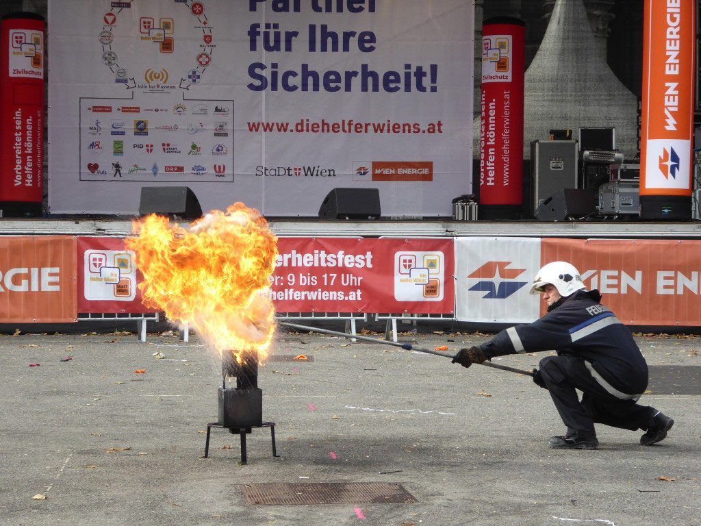 Beim Wiener Sicherheitsfest gibt es Jahr für Jahr Spektakuläres zu sehen