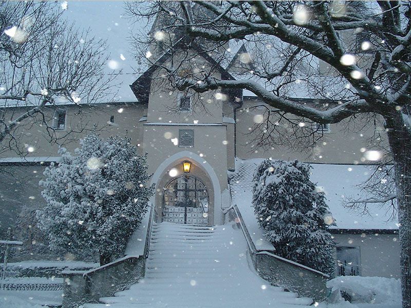 Basilika im Winter