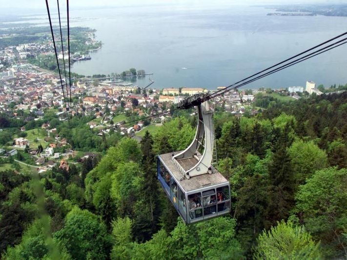 Per Pedes statt per Seilbahn heißt es für Pfänderbesucher seit heute