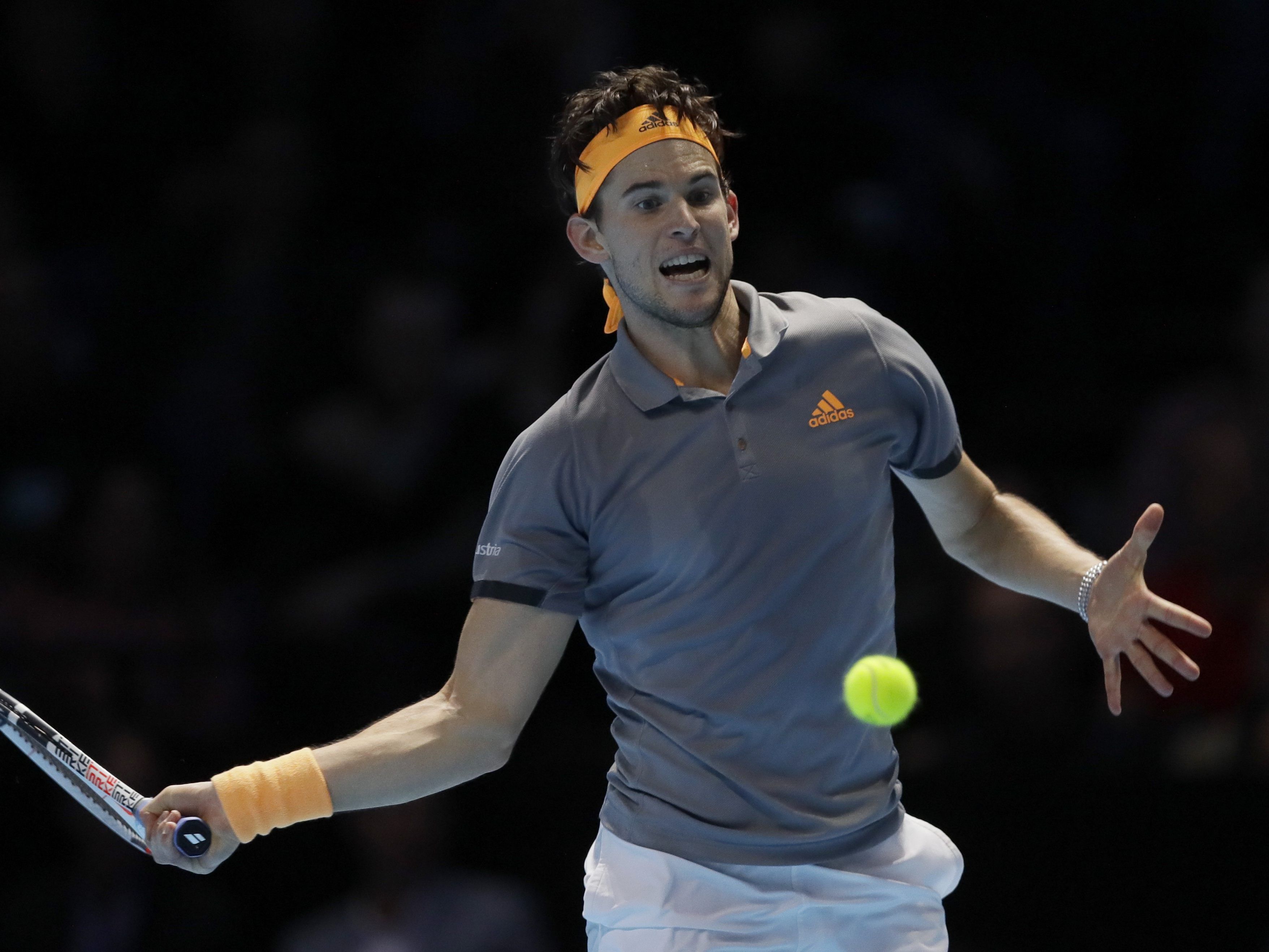 Dominic Thiem verpasste seinen Triumph bei den ATP-Finals. Dominic Thiem verpasste seinen Triumph bei den ATP-Finals.