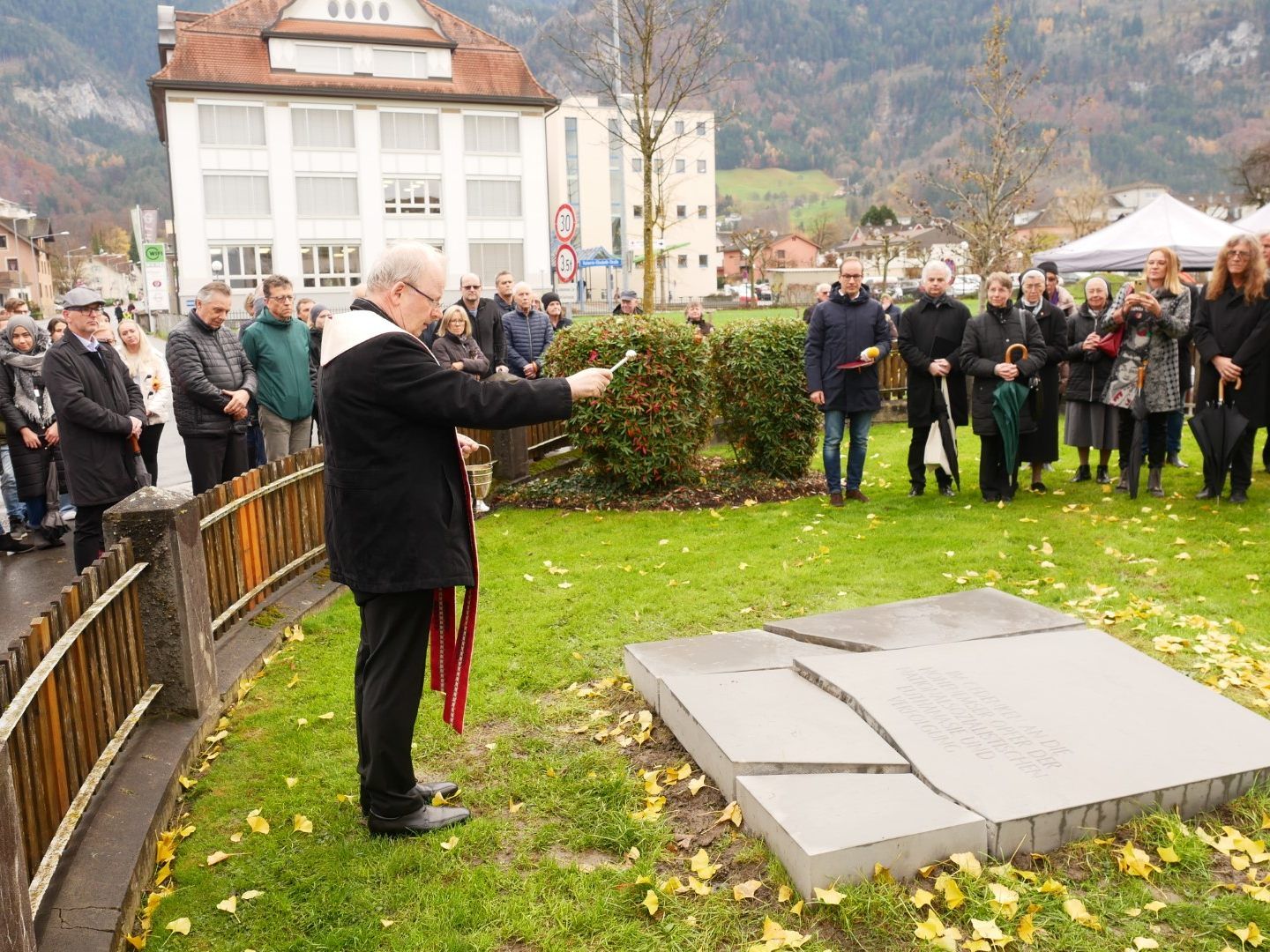 Am Mittwoch wurde das neue Denkmal eröffnet.