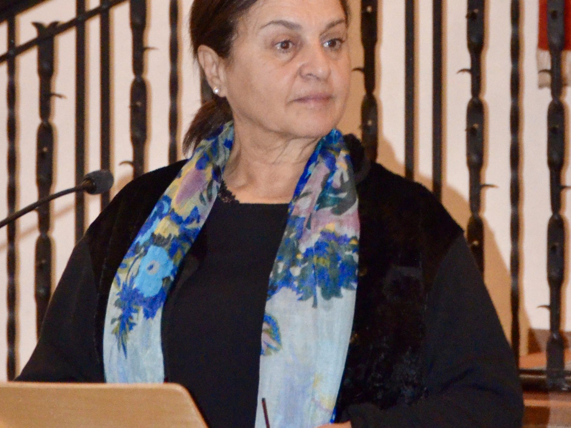 Sumaya Farhat-Naser, palästinenstische Friedensvermittlerin wird den Friedensdialog in Dornbirn St. Martin mitgestalten. Sumaya Farhat-Naser, palästinenstische Friedensvermittlerin wird den Friedensdialog in Dornbirn St. Martin mitgestalten.