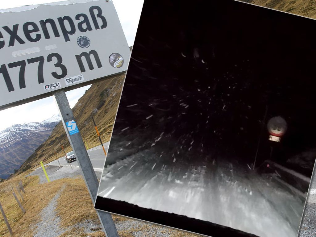 Spätestens jetzt: Winterreifen für alle die in Vorarlberg mit dem Auto über die Pässe müssen.