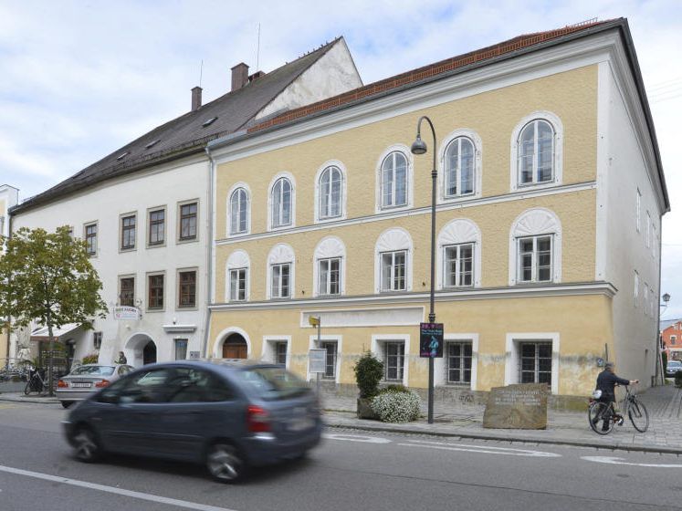 Das Hitlergebäude in Braunau