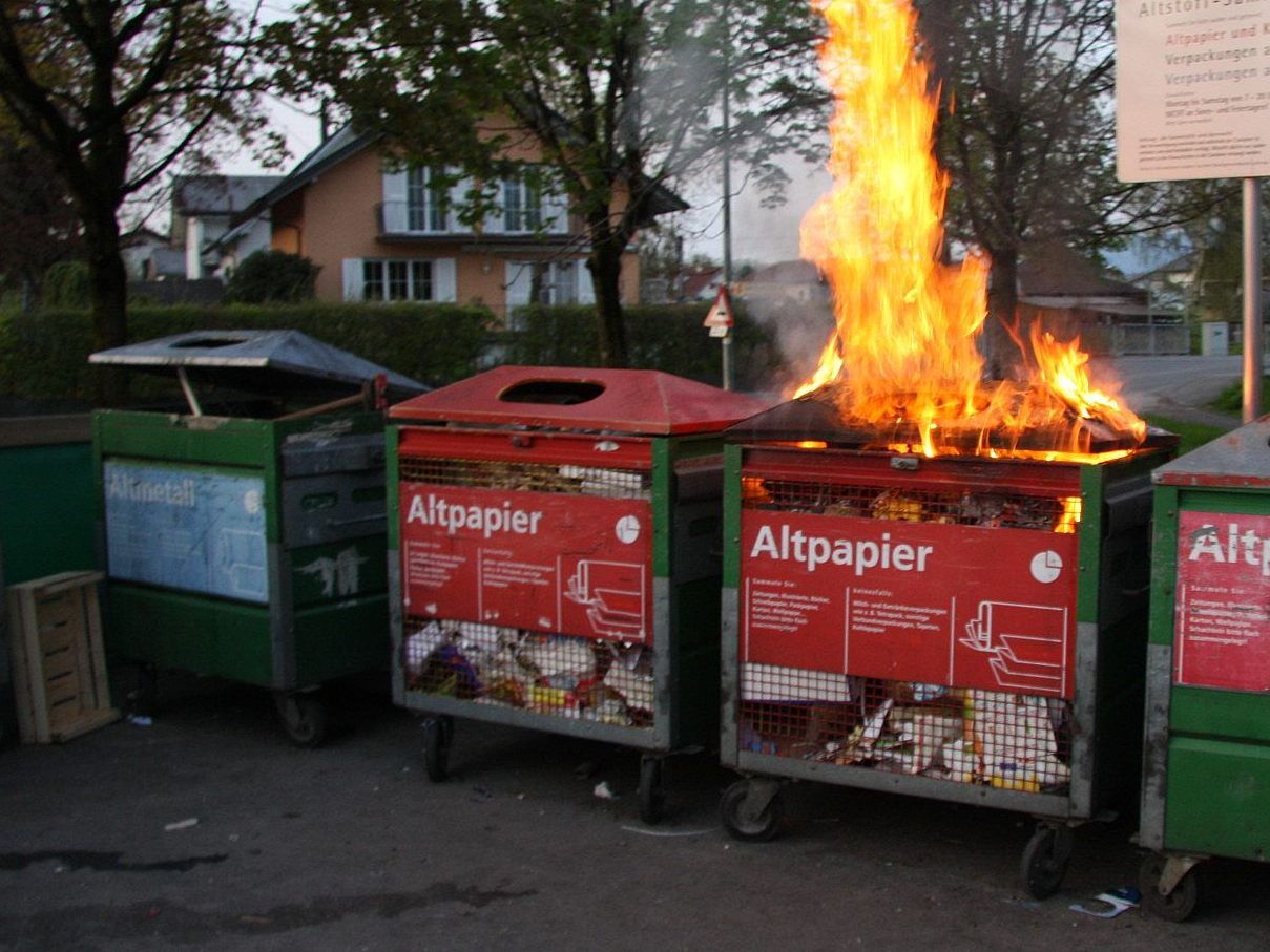 Ein Bursche konnte ausgeforscht werden.