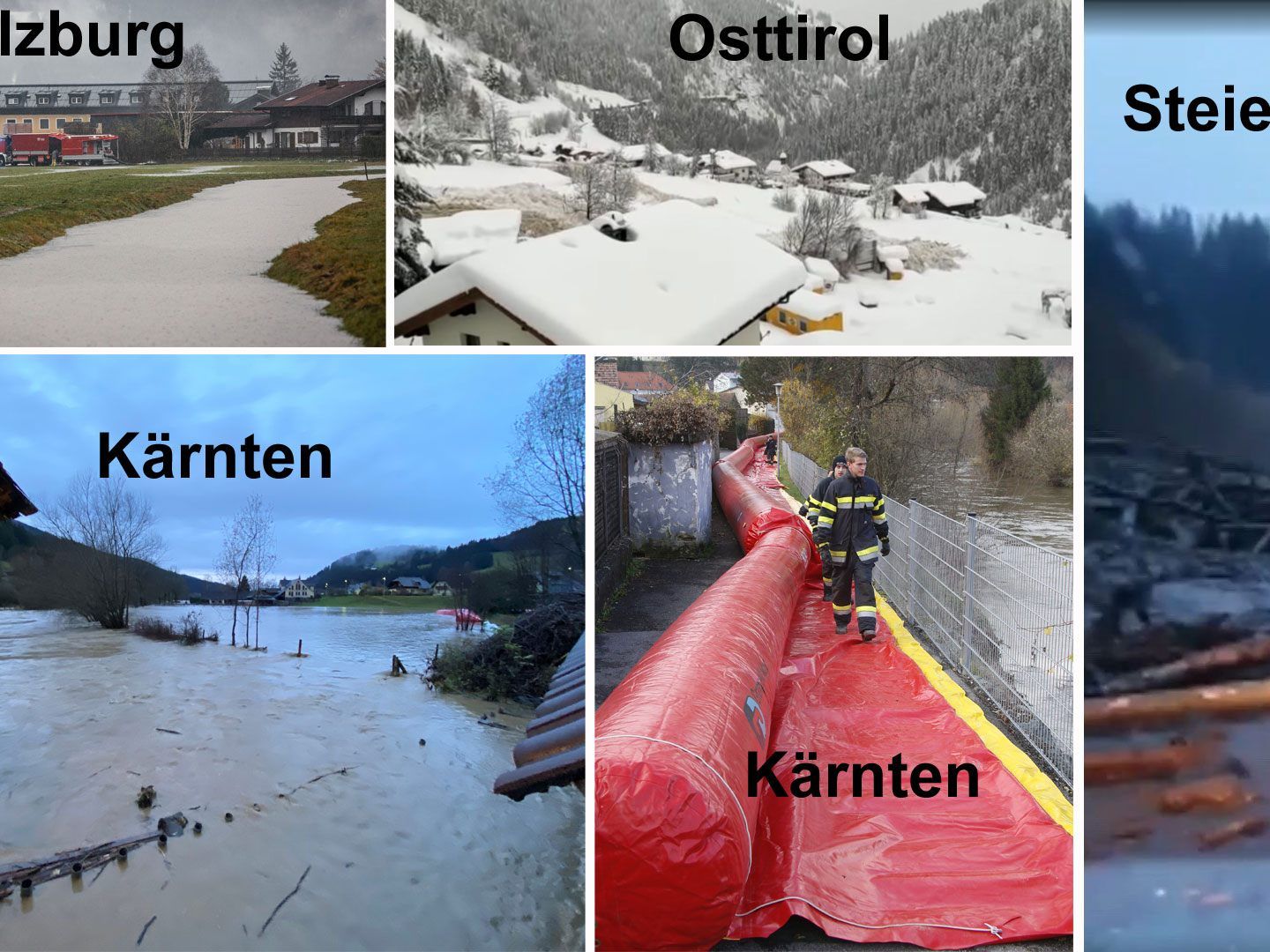 Wetter-Chaos in mehreren Bundesländern.
