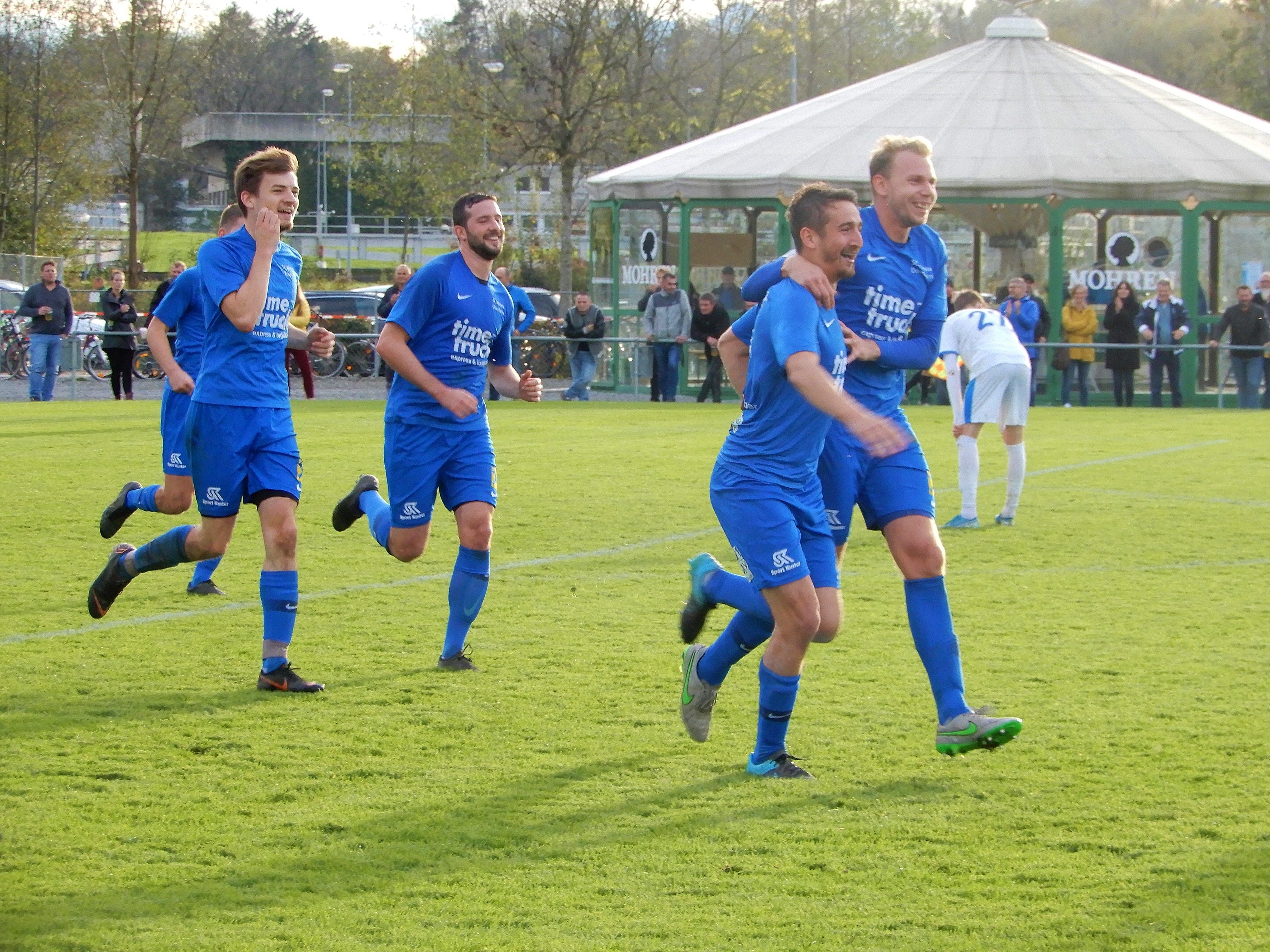 Der SC Admira Dornbirn hat dieser Tage wieder allen Grund zum Jubeln - die Dornbirner zeigten zwei starke Partien in den beiden letzten Runden.