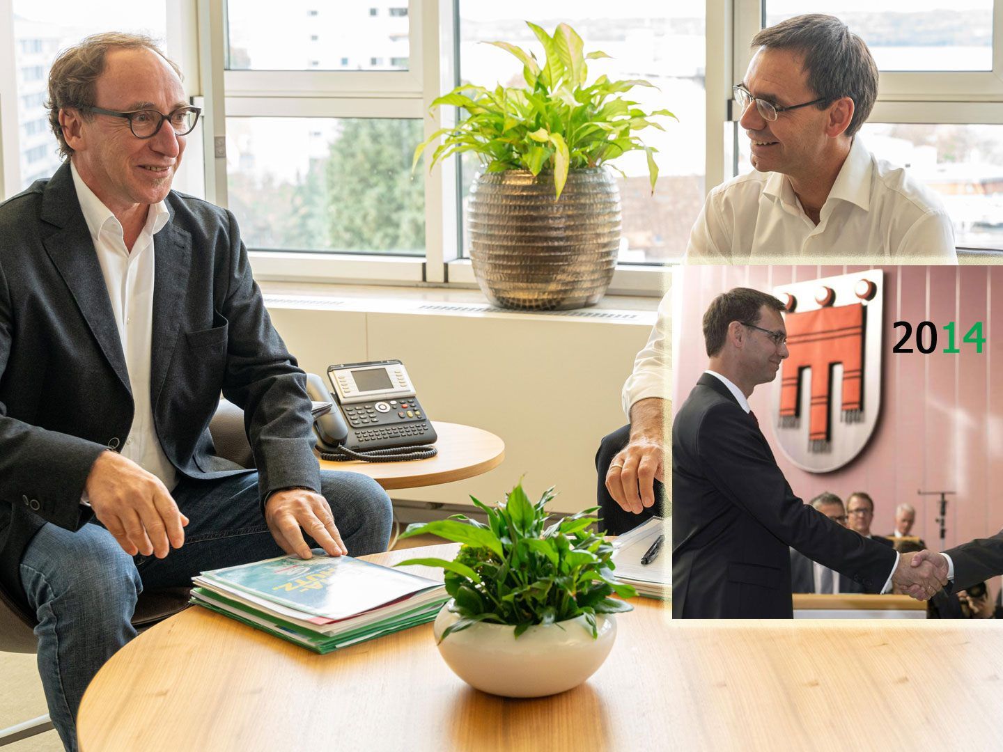 Wallner und Rauch bilden eine neue Regierung. Wallner und Rauch bilden eine neue Regierung.