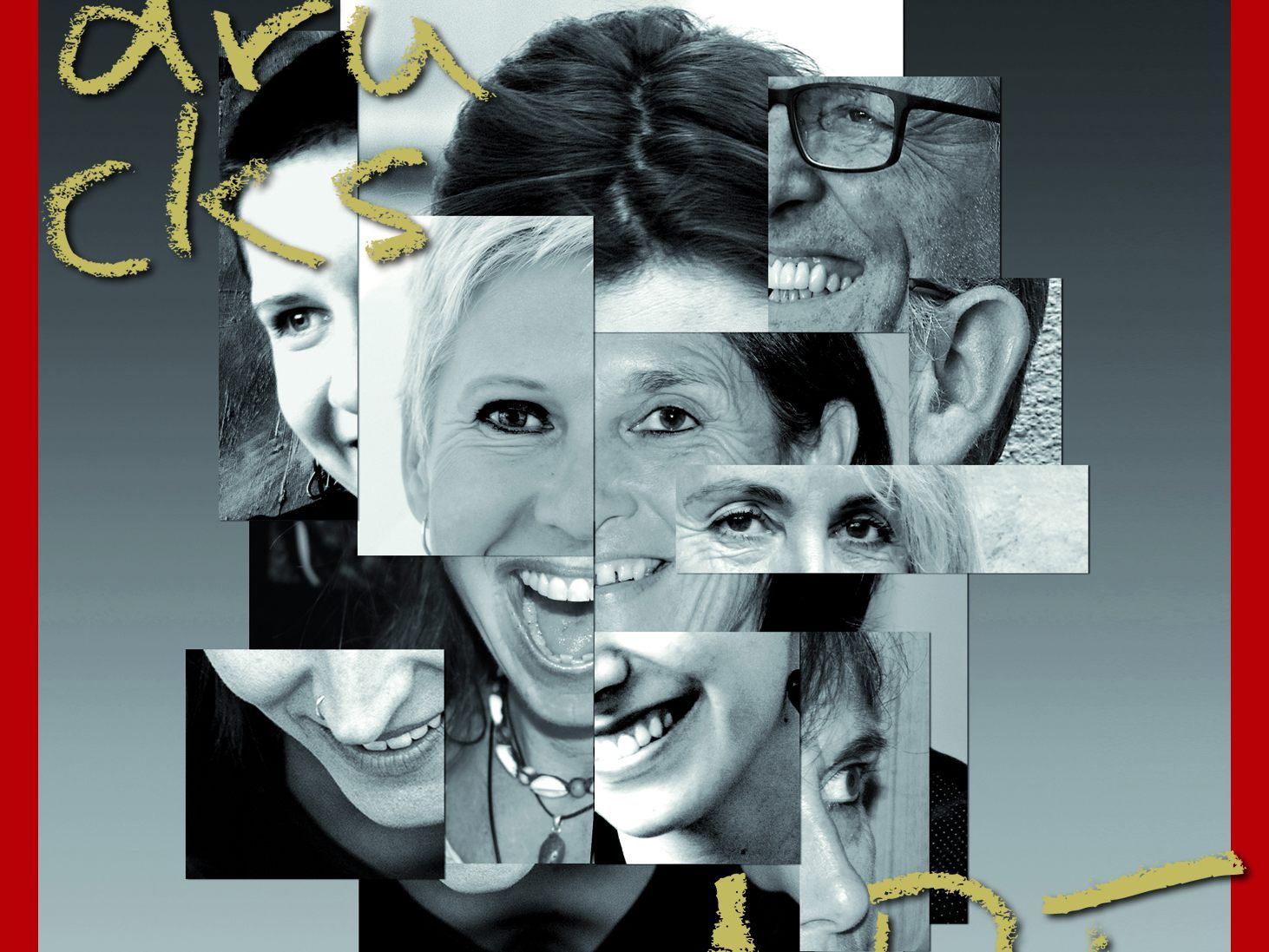 collage gesichter mit ausdrucks_ART collage gesichter mit ausdrucks_ART