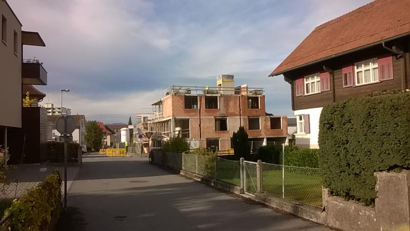 Die Wohnanlage in der Thomas-Rhomberg-Straße in Dornbirn wurde mittlerweile abgerissen.