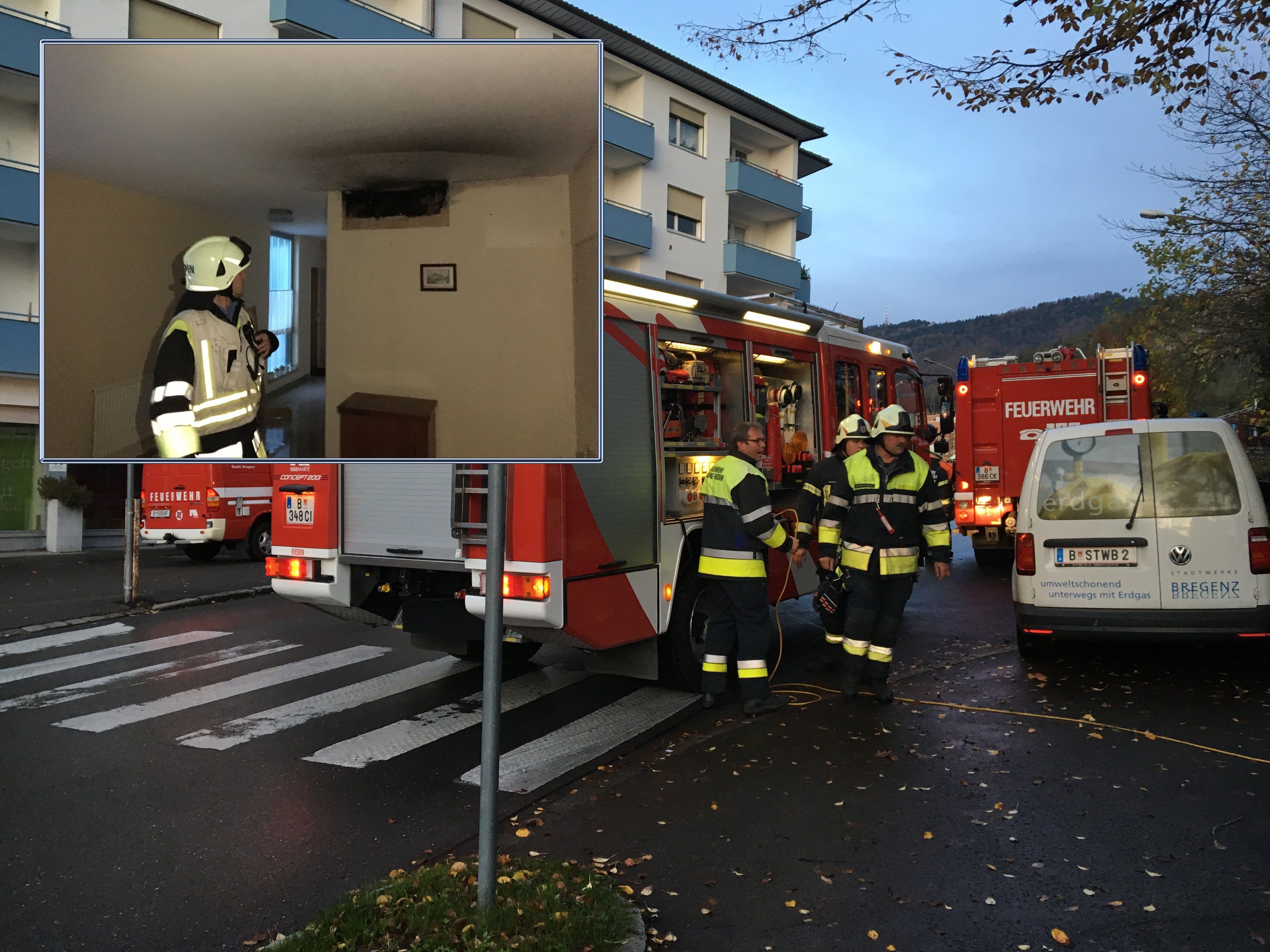 Kabelbrand im 3. Stockwerk
