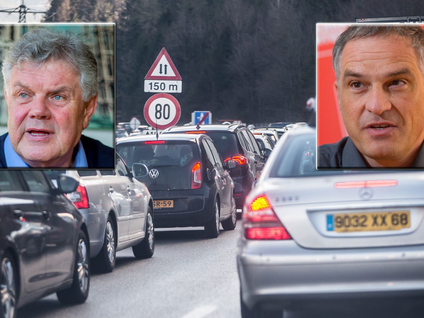 Kommt das Abfahrverbot für die A14?