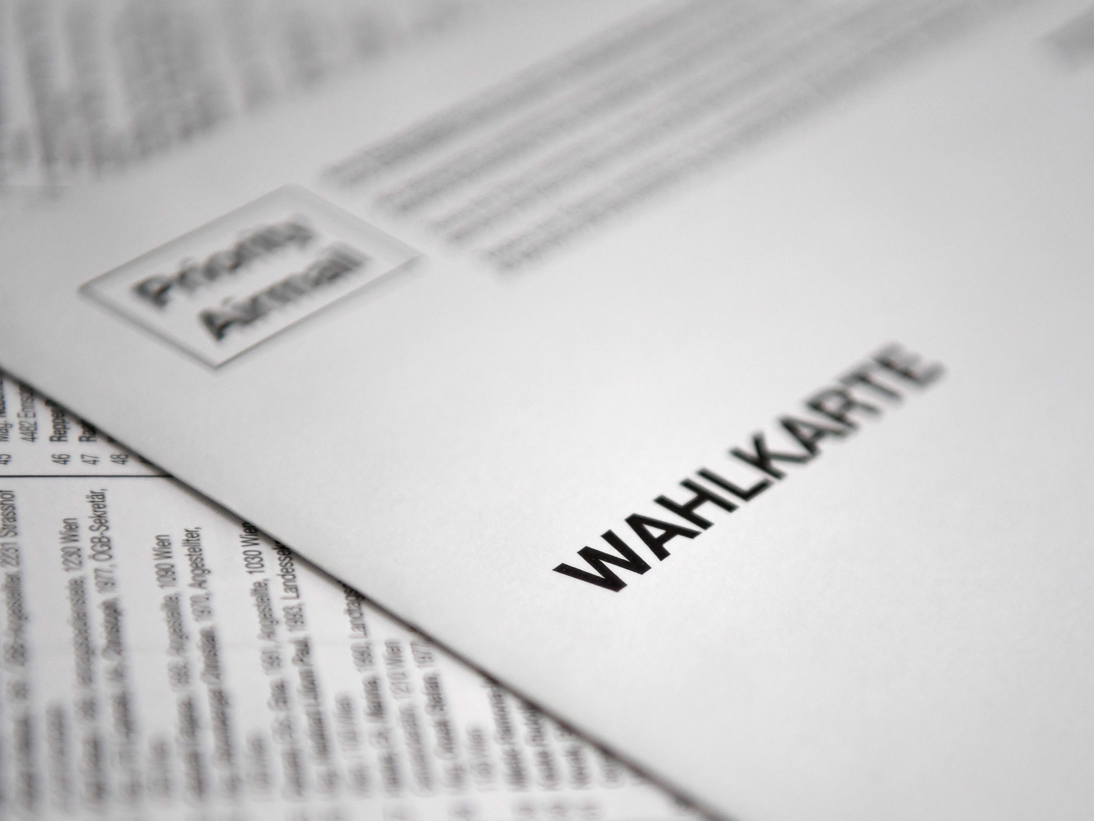 Bei der letzten Wien-Wahl wurde eine Wahlkarte falsch zugestellt. Bei der letzten Wien-Wahl wurde eine Wahlkarte falsch zugestellt.