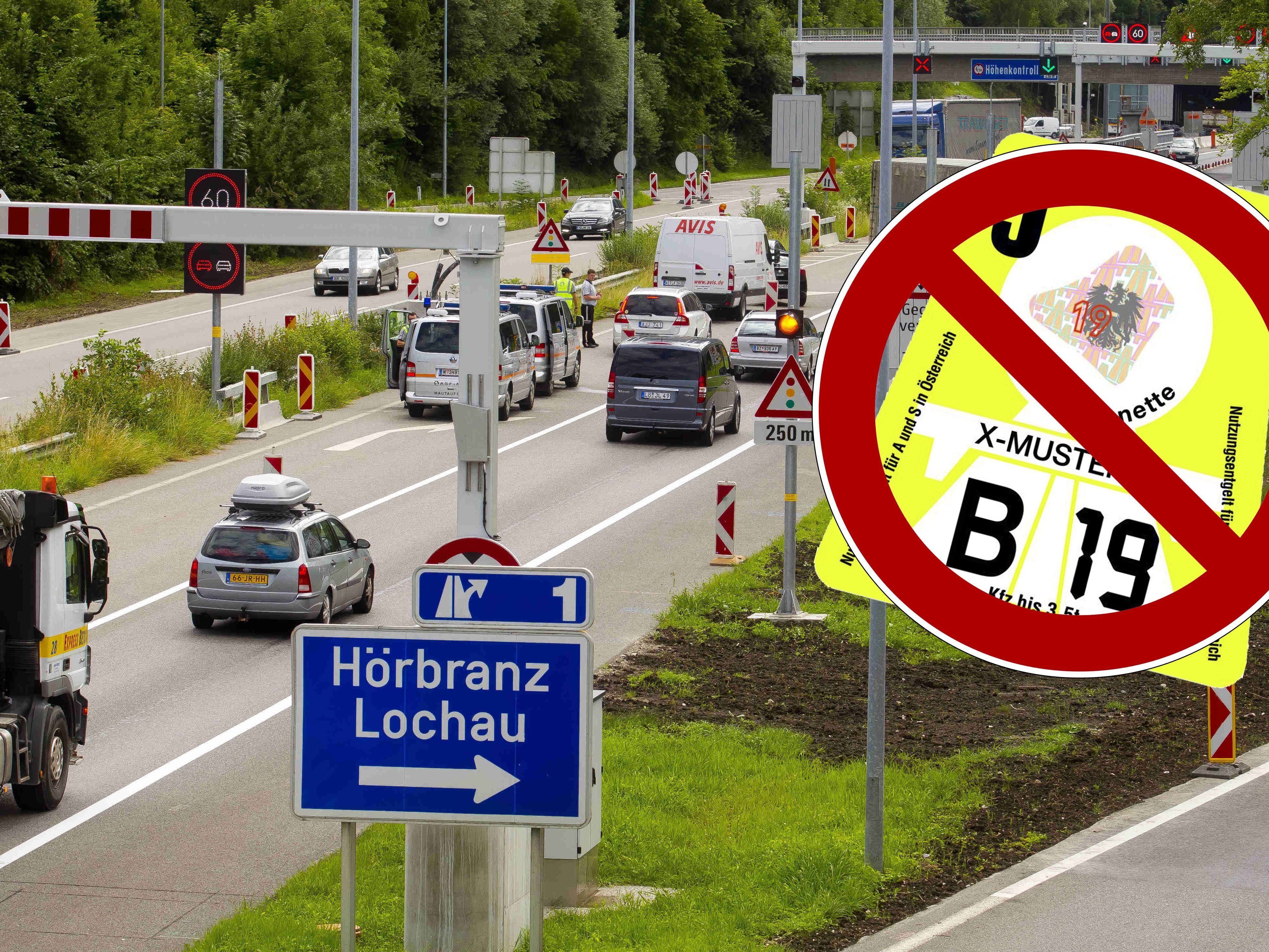 Keine Vignettenpflicht mehr zwischen Hörbranz und Hohenems