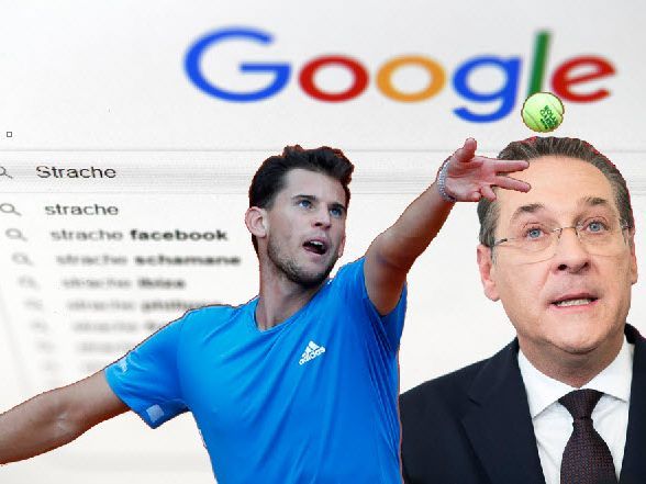 Strache und Thiem waren 2019 von besonderem Interesse