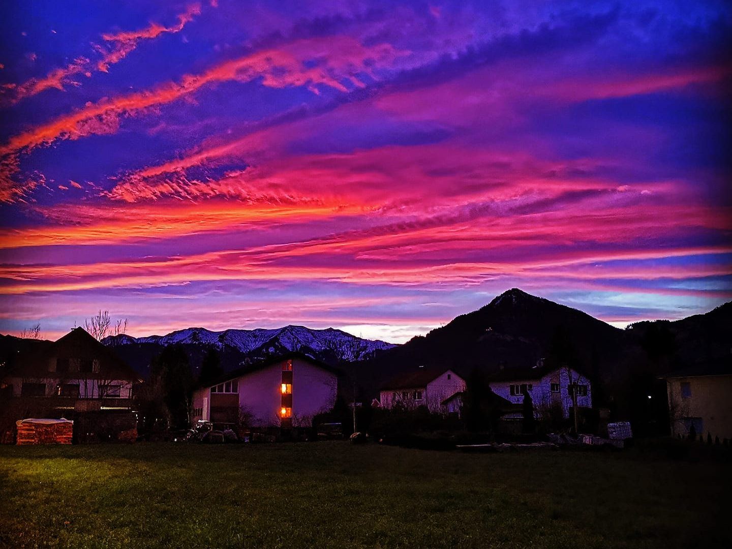 Auch in Dornbirn gab es atemberaubende Aussichten.