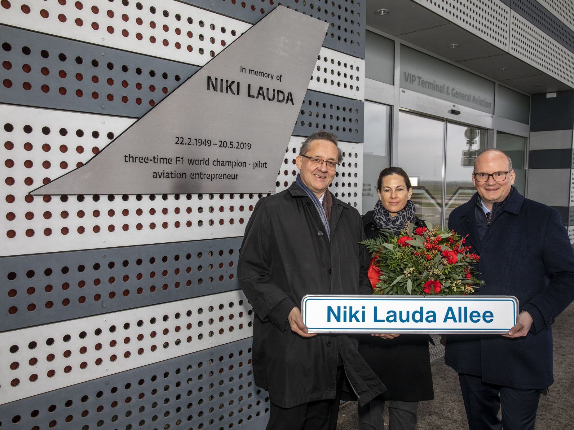 Am Flughafen Wien-Schwechat gibt es künftig eine "Niki Lauda Allee".