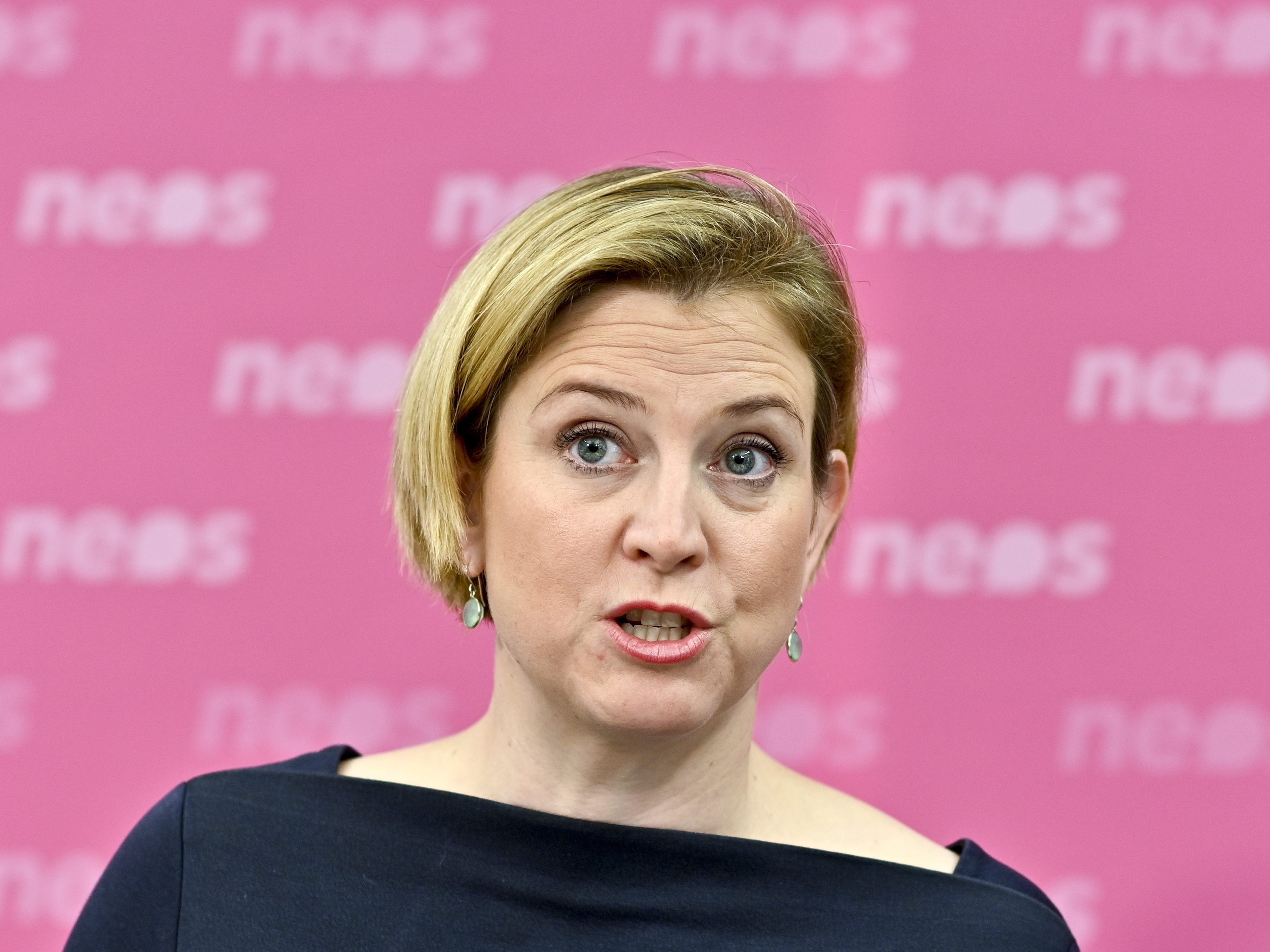 Die Performance der SPÖ missfällt Meinl-Reisinger schon länger. Die Performance der SPÖ missfällt Meinl-Reisinger schon länger.