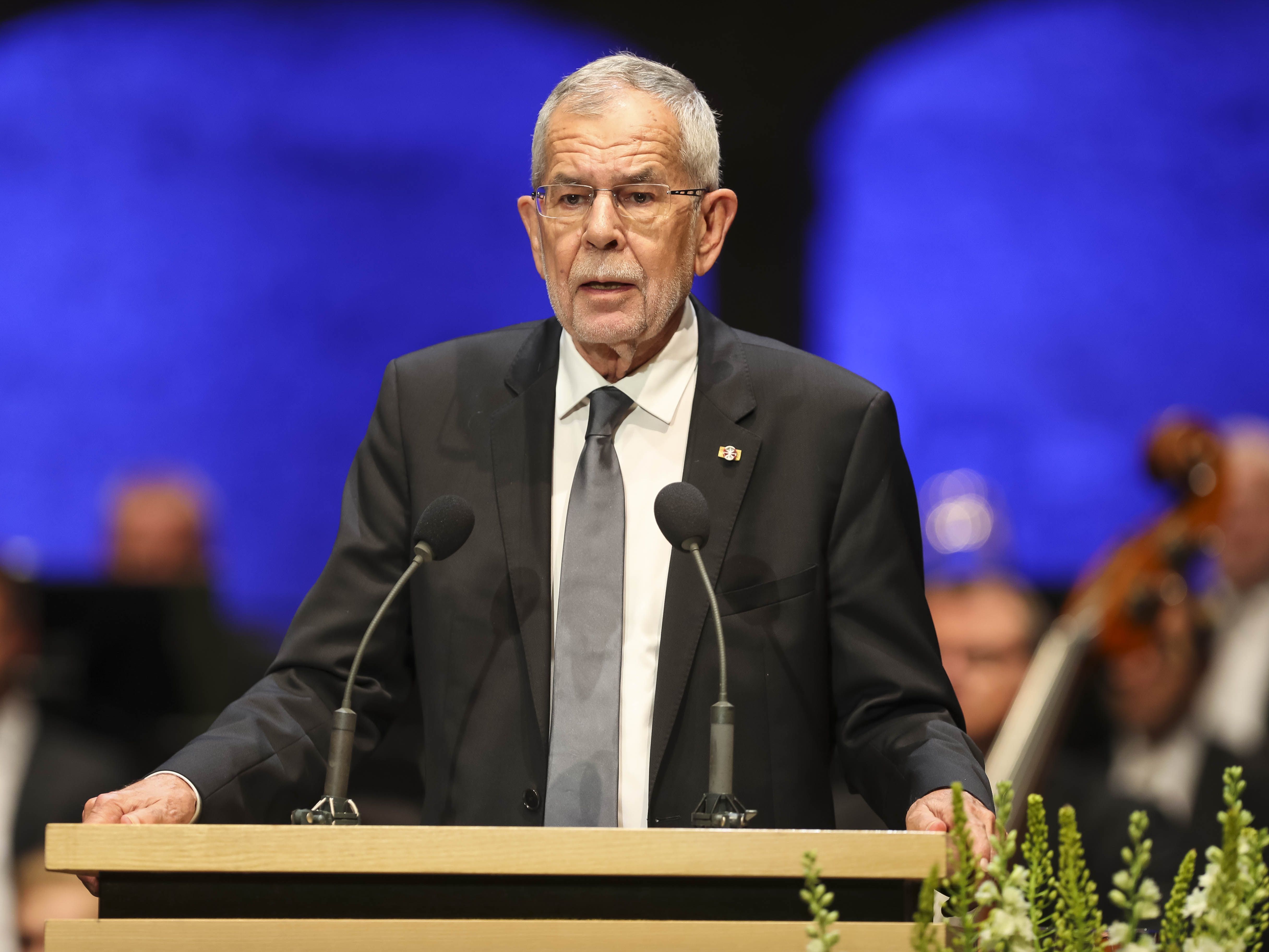 Alexander Van der Bellen äußert sich zur Klimakrise. Alexander Van der Bellen äußert sich zur Klimakrise.