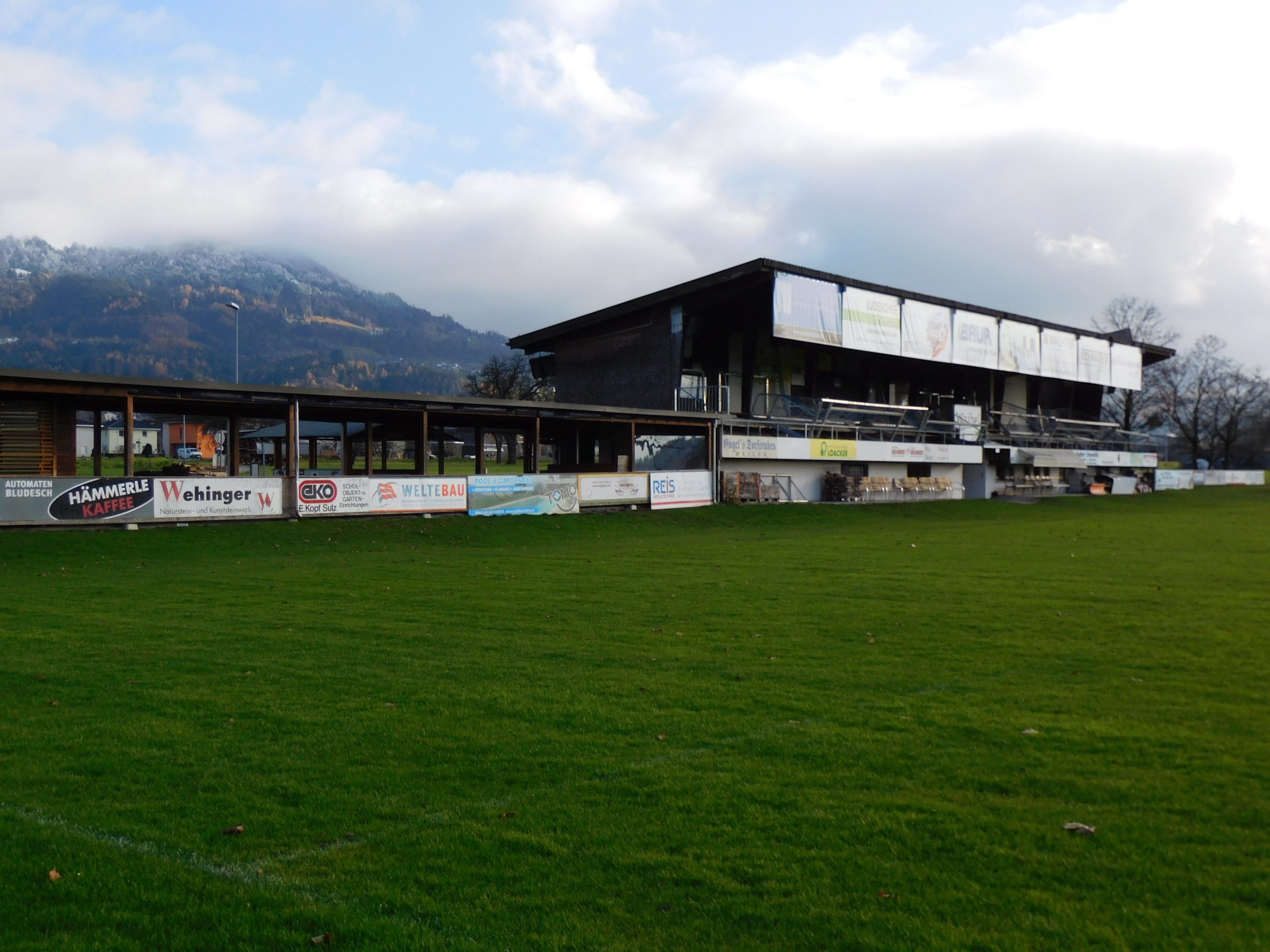 Röthis plant ein neues Sportheim für den Fußballplatz