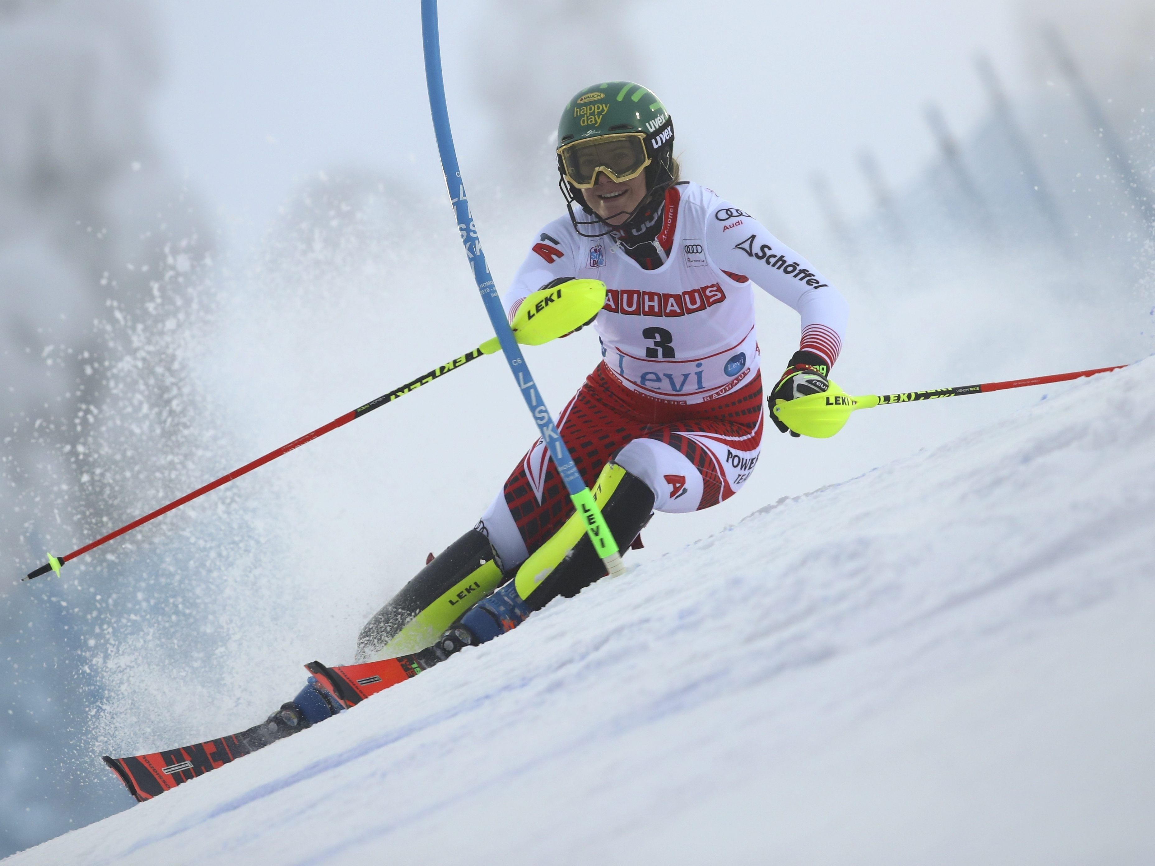 Katharina Liensberger ist in Killington ebenfalls am Start.