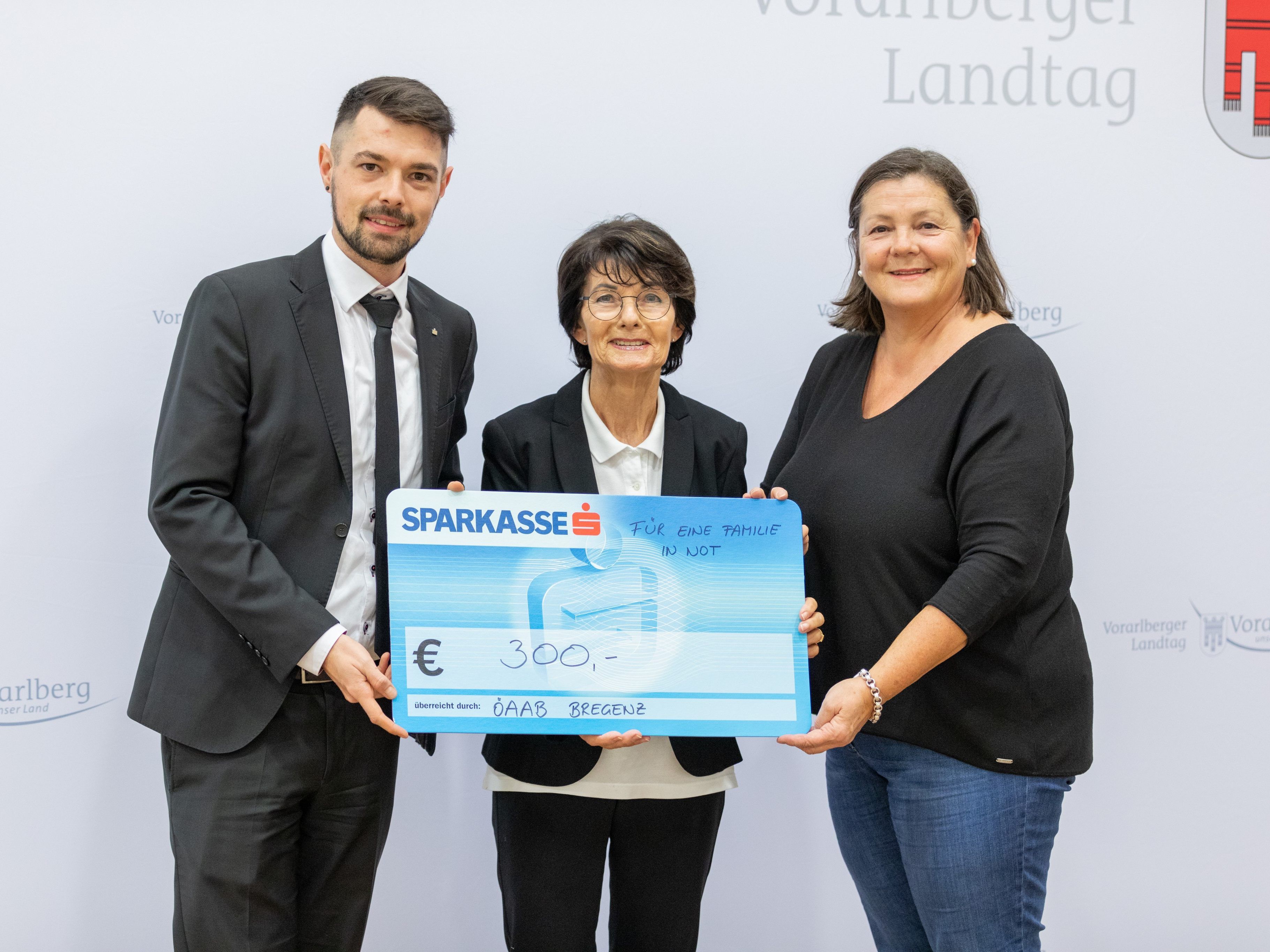 Obmann Michael Felder, Inge Sulzer, Birgit Renner