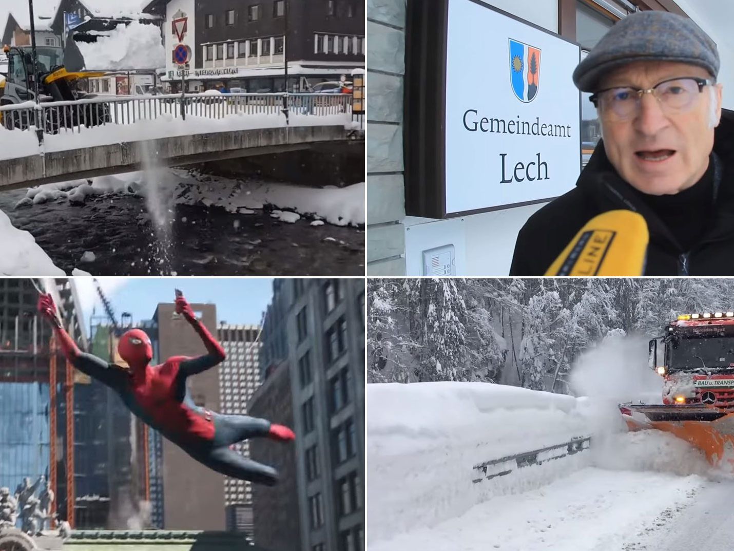 Auch bei den Videos auf VOL.AT hatte neben dem Thema Schnee im Jänner 2019 nur wenig anderes Platz.