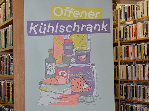 Der Offene Kühlschrank zieht um