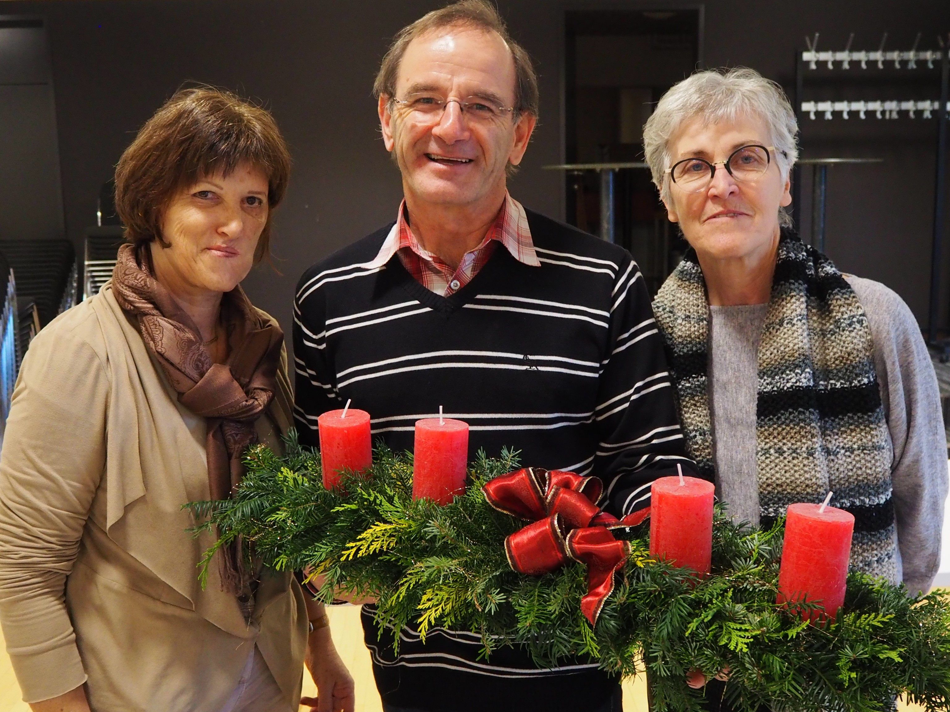 Margit, Karl und Mary von der AK Mission Solidarität Margit, Karl und Mary von der AK Mission Solidarität