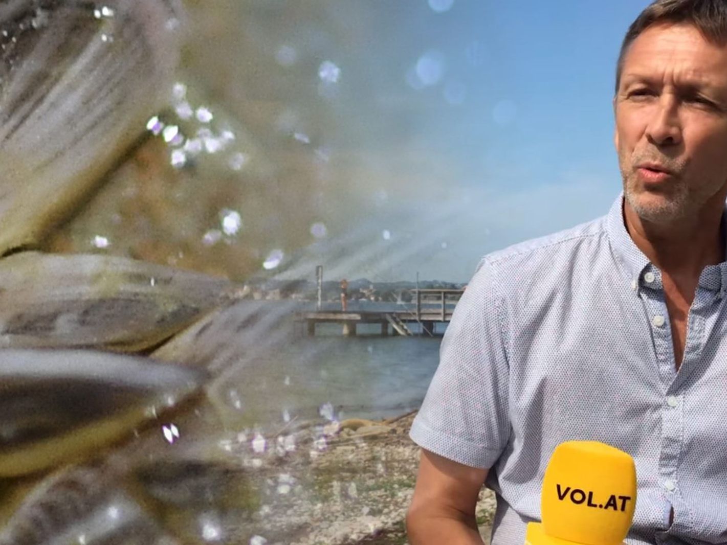 Gerhard Hutter vom Umweltinstitut hat VOL.AT im Sommer 2019 ein Interview zu den Quagga-Muscheln im Bodensee gegeben. Gerhard Hutter vom Umweltinstitut hat VOL.AT im Sommer 2019 ein Interview zu den Quagga-Muscheln im Bodensee gegeben.