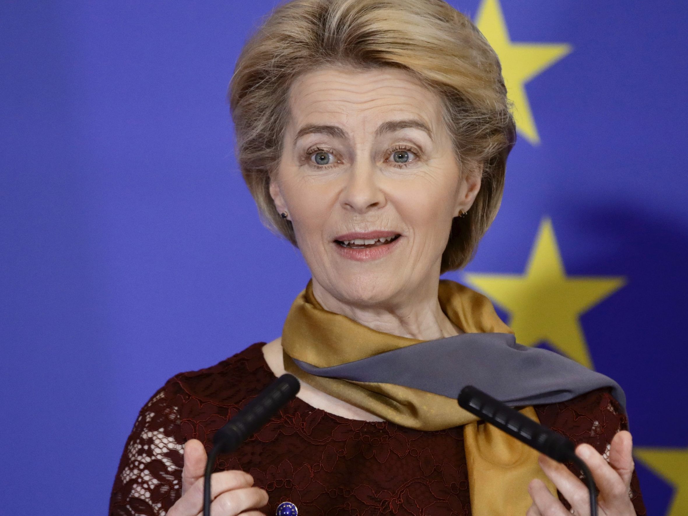 Die neue EU-Kommissionspräsidentin Ursula von der Leyen.