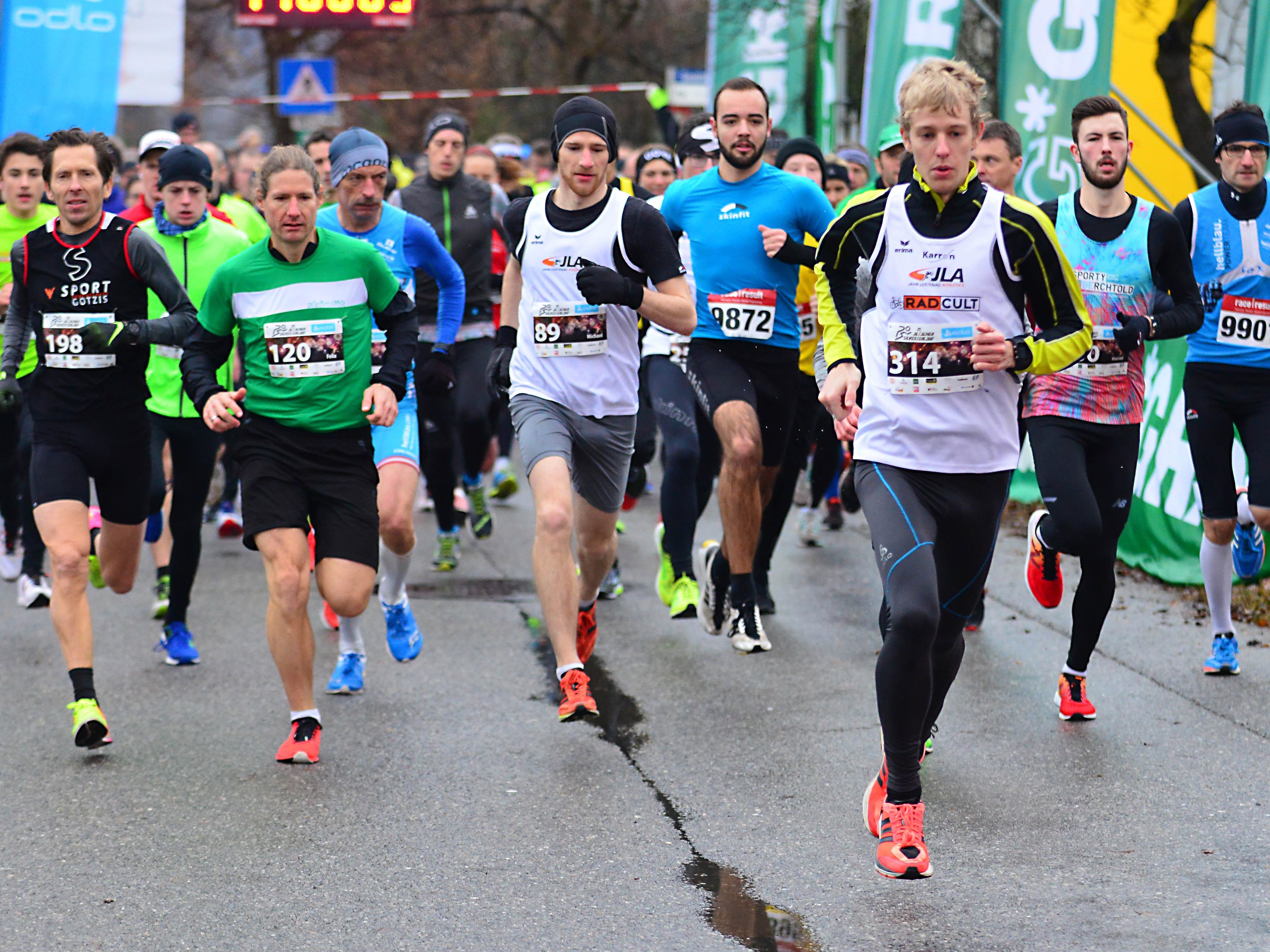 Laufsport zum Jahreswechsel