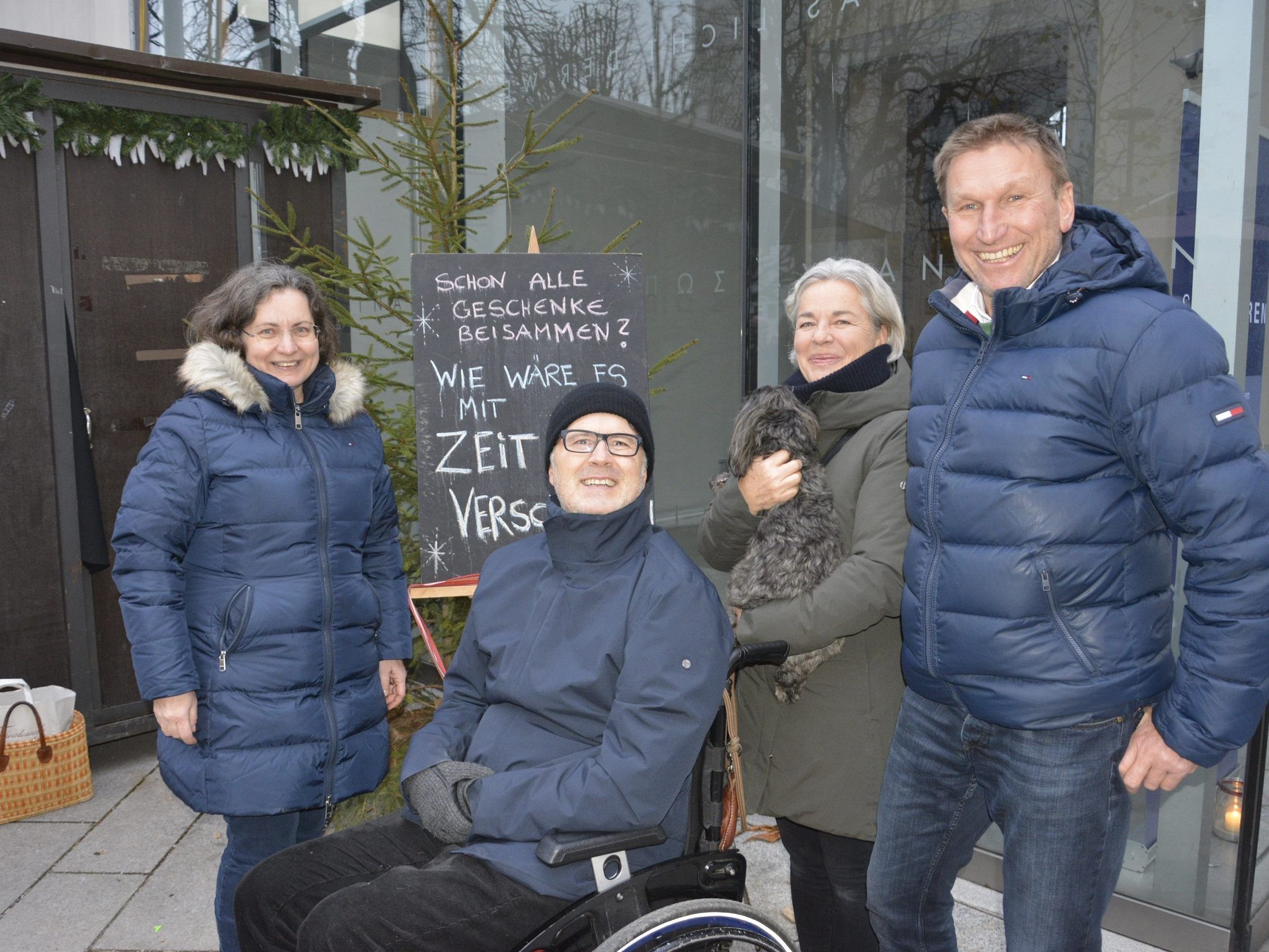 Am Dornbirner Christkindlemarkt gab es heuer erstmals Zeit zu verschenken. Am Dornbirner Christkindlemarkt gab es heuer erstmals Zeit zu verschenken.