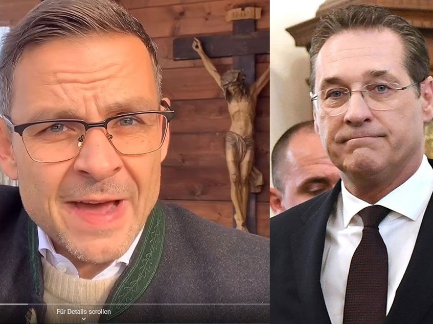 Gerald Grosz ließt Strache die Leviten.