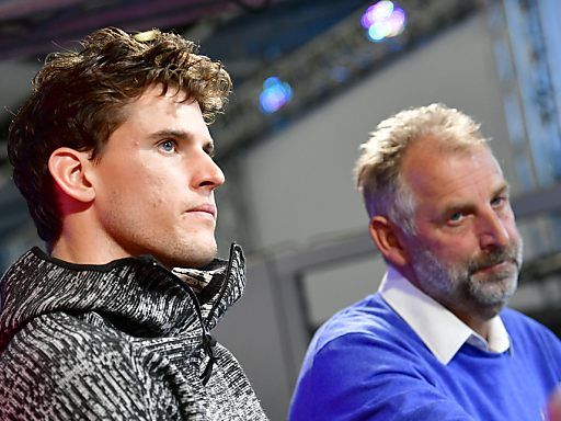 Thiem wird von Muster während der Gran-Slam-Turniere betreut Thiem wird von Muster während der Gran-Slam-Turniere betreut