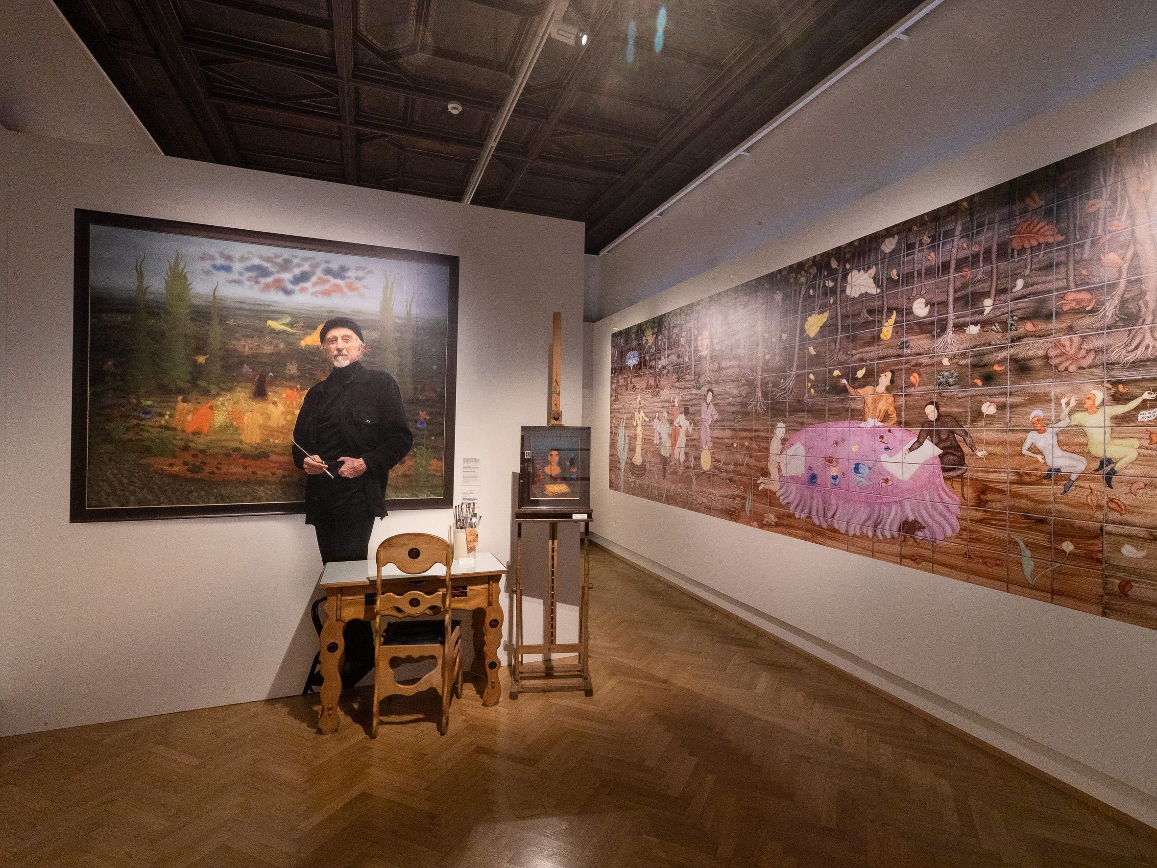 Als besonderer Besuchermagnet erwies sich die "Arik Brauer"-Ausstellung. Als besonderer Besuchermagnet erwies sich die "Arik Brauer"-Ausstellung.