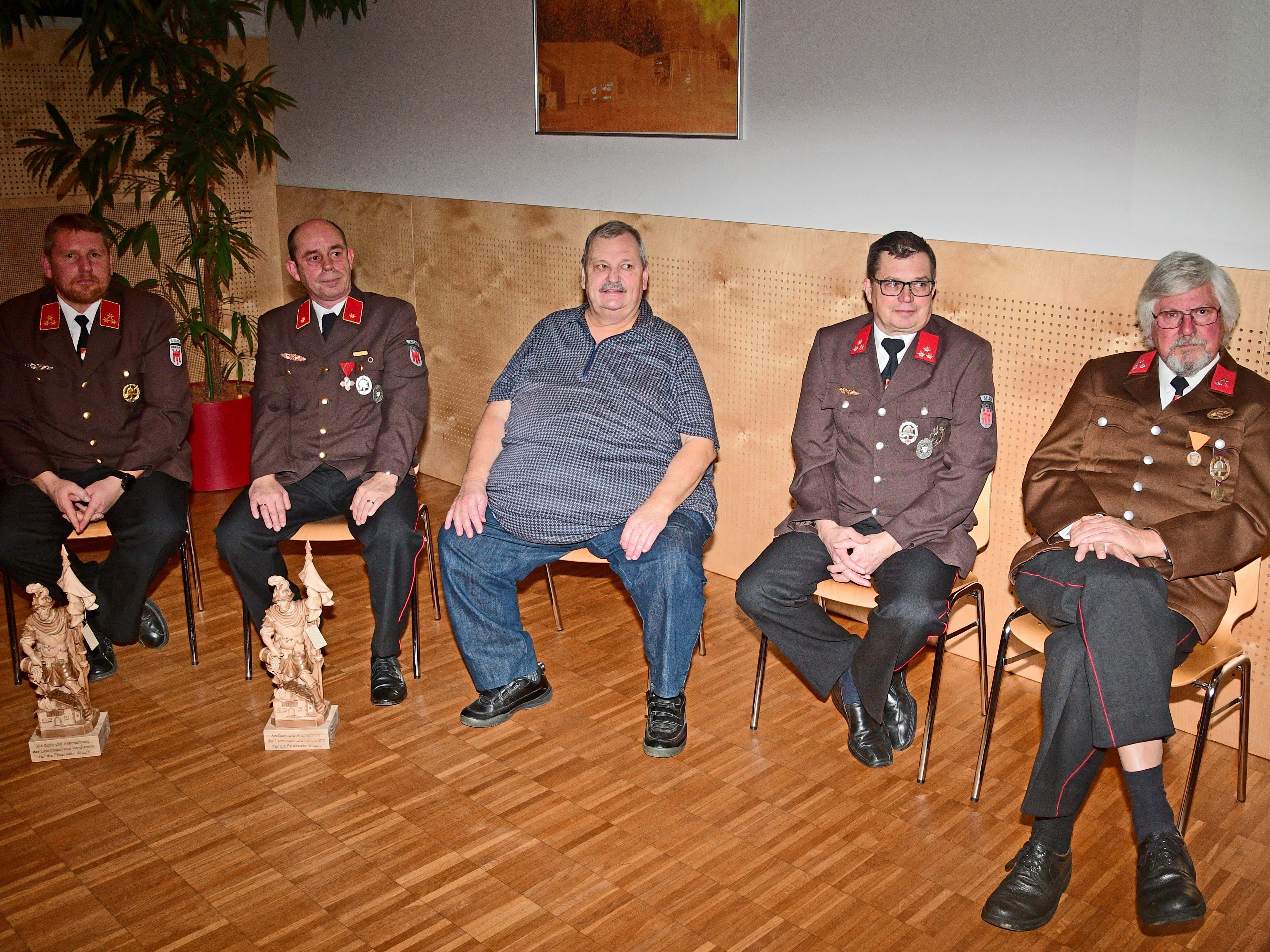 Ehrungen für verdiente Leistungen