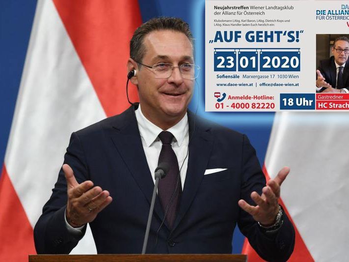 Strache kommt aus der Versenkung zurück Strache kommt aus der Versenkung zurück