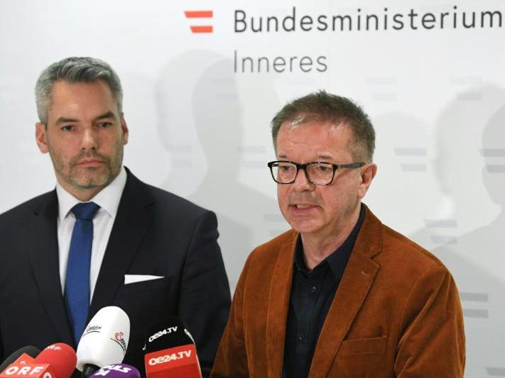 Innenminister Nehammer und Gesundheitsminister Anschober zur Lage in Österreich Innenminister Nehammer und Gesundheitsminister Anschober zur Lage in Österreich