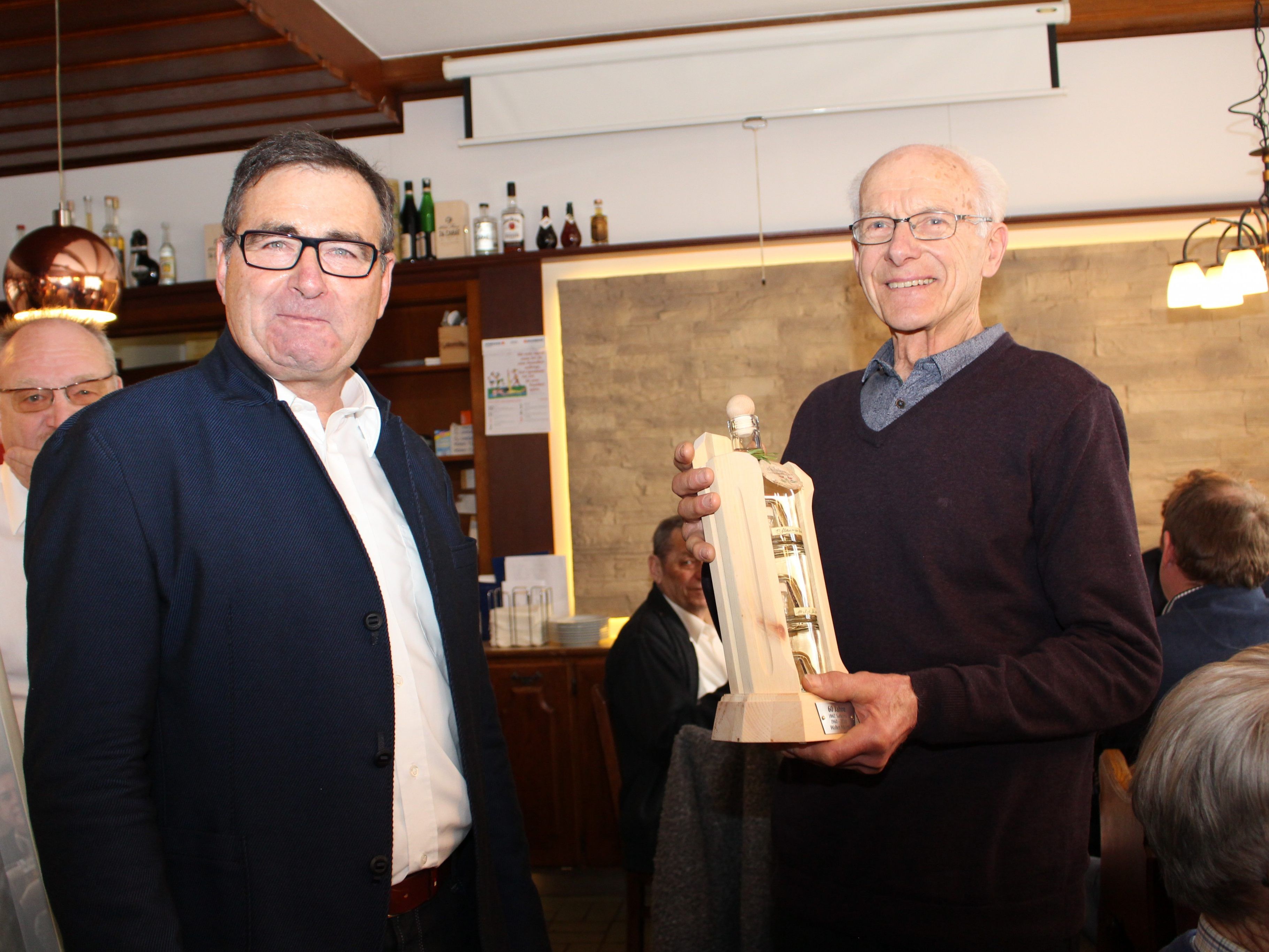 Alfons Lins und Walter Malin (60 Jahre Mitgliedschaft Jubiläum) Alfons Lins und Walter Malin (60 Jahre Mitgliedschaft Jubiläum)