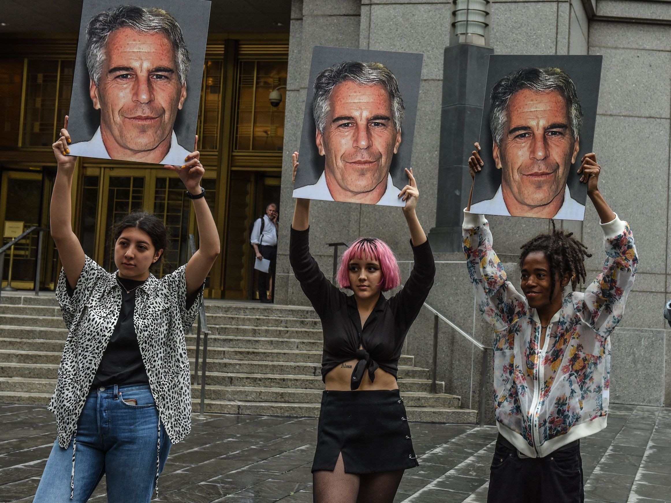 Proteste gegen Epstein