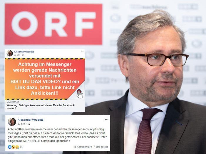 Wrabetz fiel auf eine Betrugsmasche im Internet herein Wrabetz fiel auf eine Betrugsmasche im Internet herein