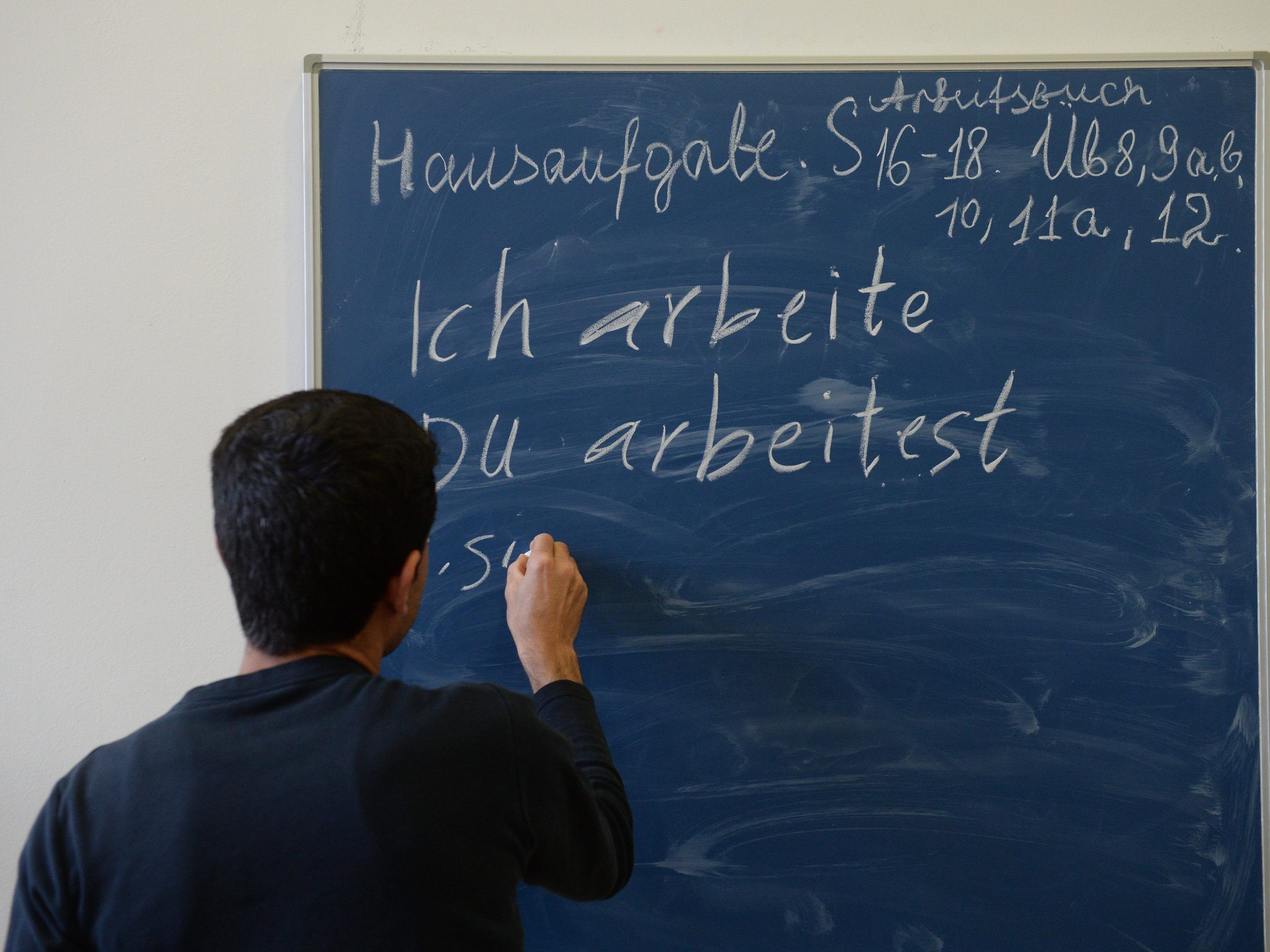 Deutschkurse sind wichtig für die Integration. Deutschkurse sind wichtig für die Integration.