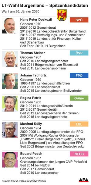 Landtagswahl im Burgenland 2020 VIENNA.AT