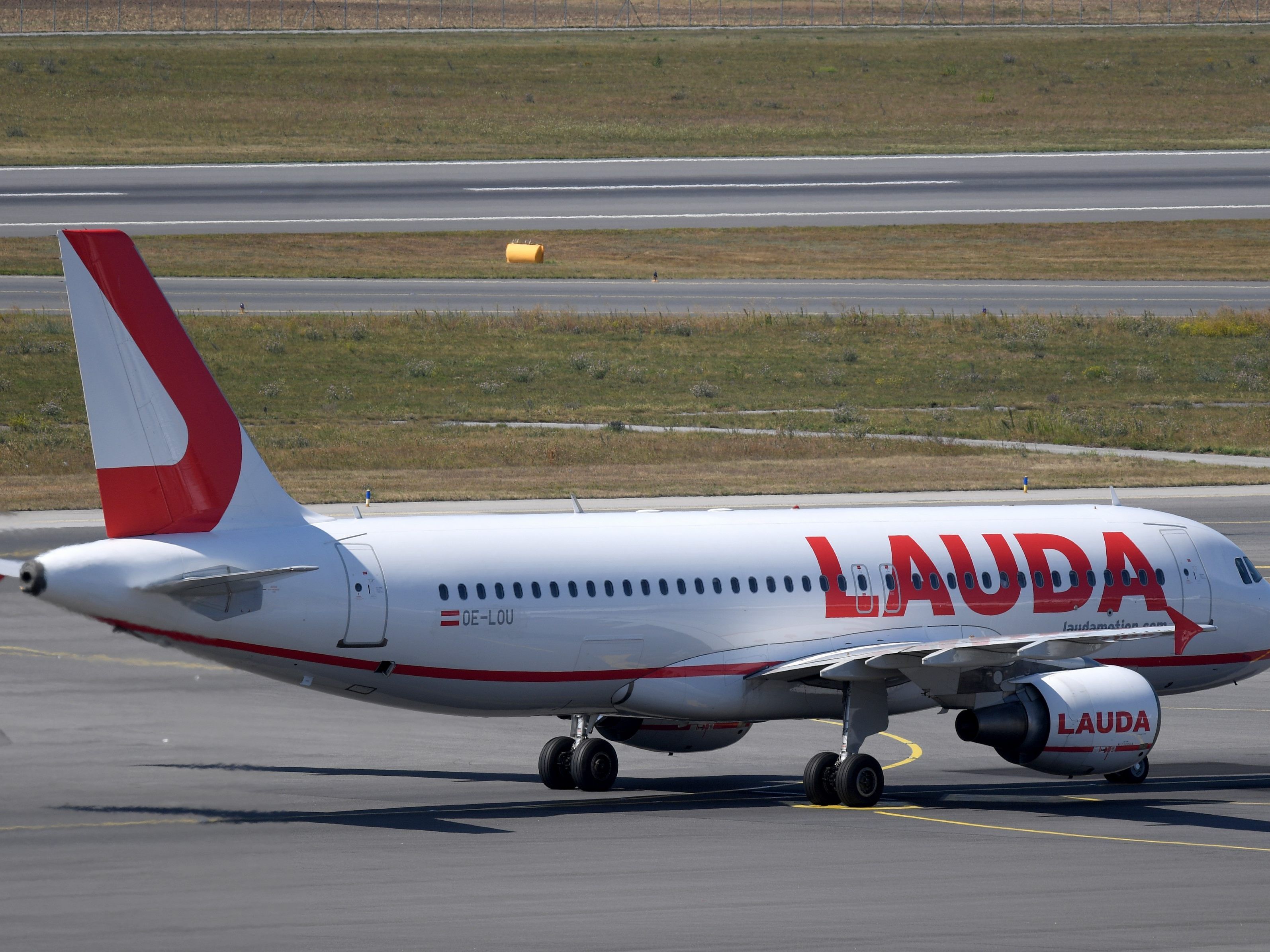 Die LaudaMotion-Maschine musste kurz nach dem Start umkehren. Die LaudaMotion-Maschine musste kurz nach dem Start umkehren.