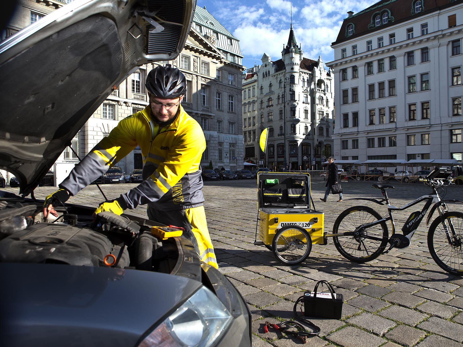 Mehr als 150.000 Mal musste der ÖAMTC im letzten Jahr in Wien ausrücken.